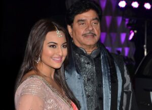 Sonakshi Sinha with his father