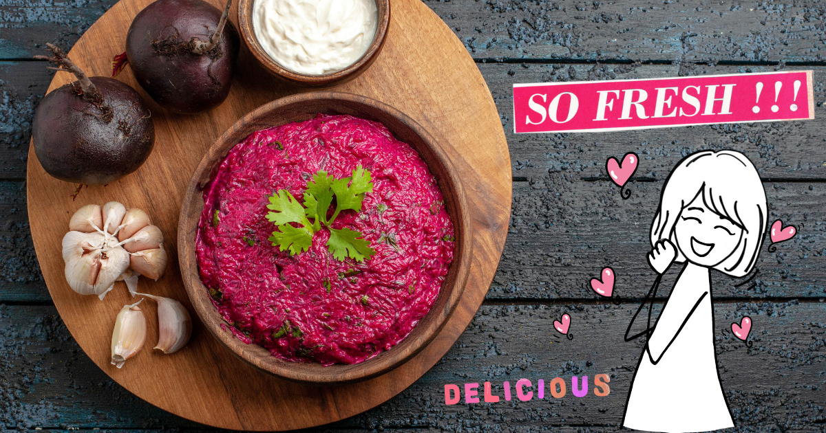 Beetroot Garlic Dip that Vibrant, Healthy Recipe to Brighten Your Table