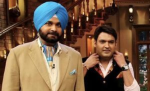 navjot singh and kapil sharma on show