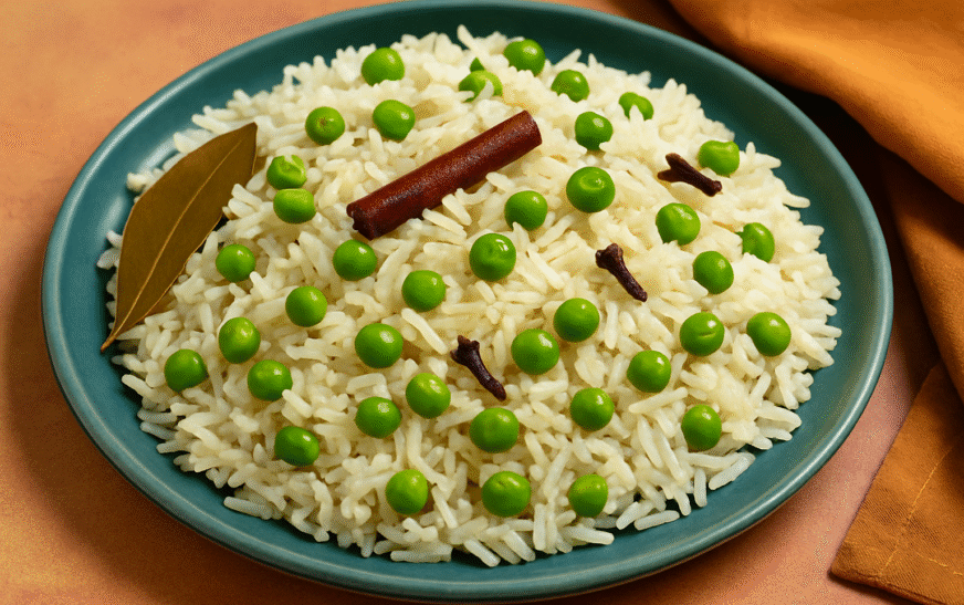 Mattar Milk Pulao Recipe – A Creamy, Fragrant Delight