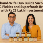 husband wife D2C Pickles and Superfoods Brand
