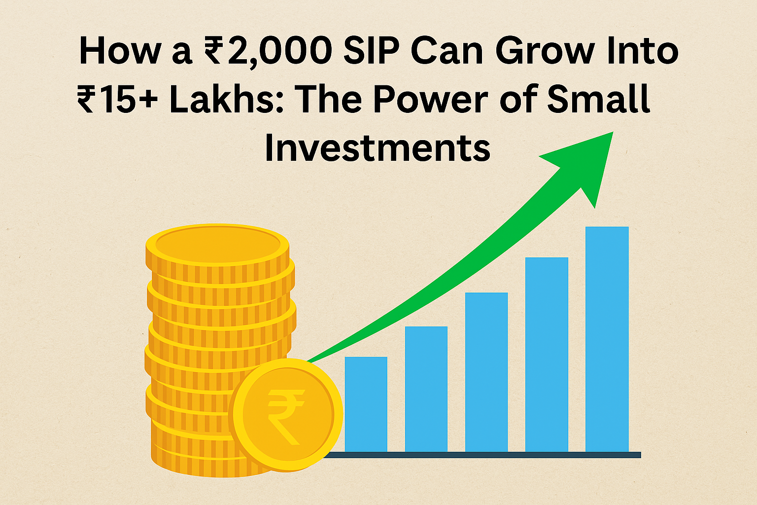 How a Rs. 2,000 SIP Can Grow Into Rs. 15+ Lakhs: The Power of Small Investments